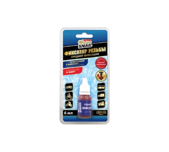 Герметик фиксатор средней фиксации Golden Snail 6 мл GS8233