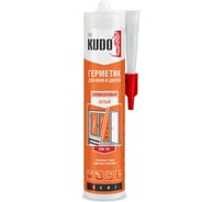 Герметик для окон и дверей силиконовый KUDO HOME белый, 280 мл KSK-191