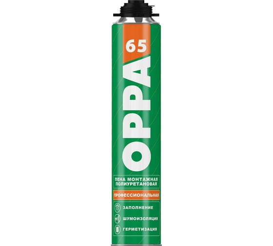 Пена монтажная профессиональная всесезонная OPPA 850 мл OPPAPROF65