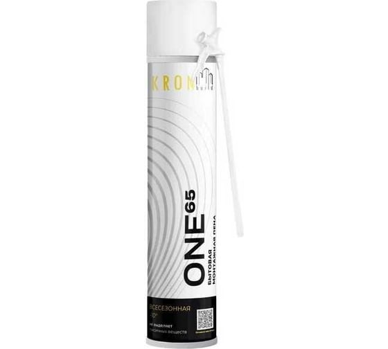 Бытовая монтажная пена всесезонная Kronbuild ONE 65 FHO65