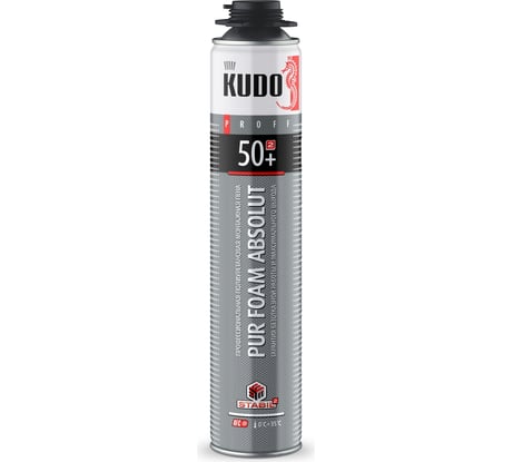 Монтажная пена KUDO ПРОФ PROFF 50+ 1000мл KUPP10S50+