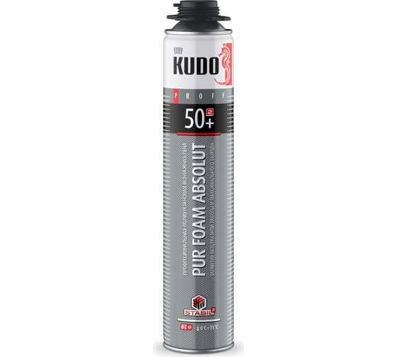 Монтажная пена KUDO ПРОФ PROFF 50+ 1000мл KUPP10S50+