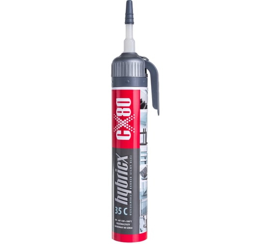 Полиуретановый клей герметик CX80 прозрачный HYBRICX 35C PREMIUM 210G 142