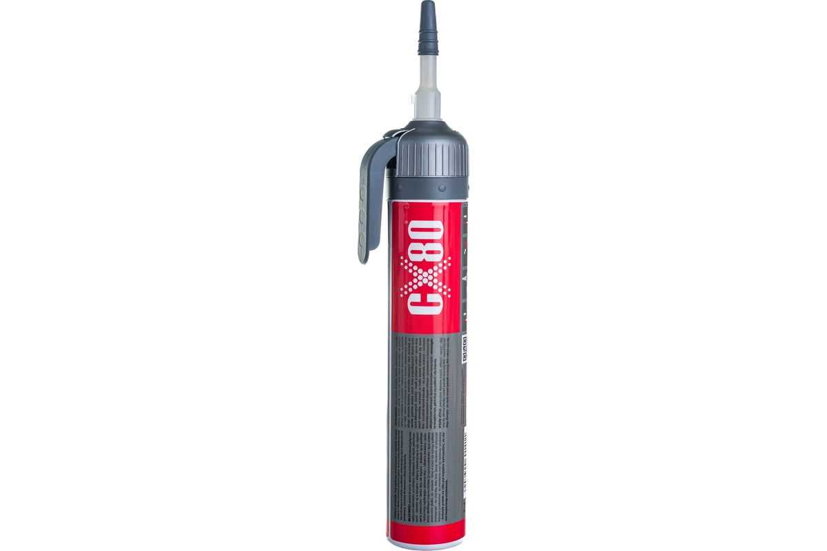 Полиуретановый клей герметик CX80 белый HYBRICX PREMIUM 210G 141 ...
