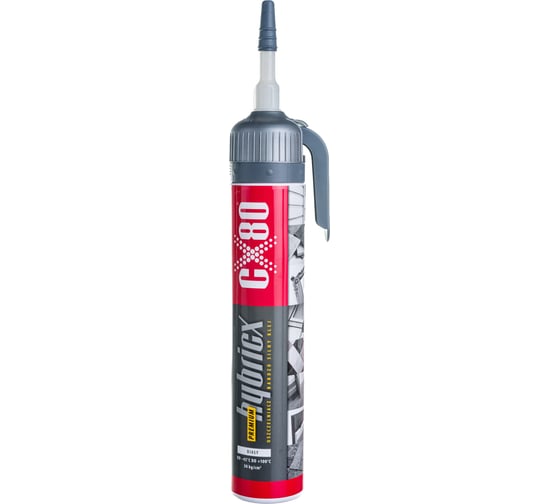 Полиуретановый клей герметик CX80 белый HYBRICX PREMIUM 210G 141