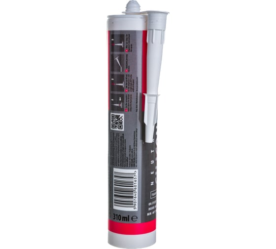Силиконовый нейтральный герметик CX80 прозрачный 310ML 165