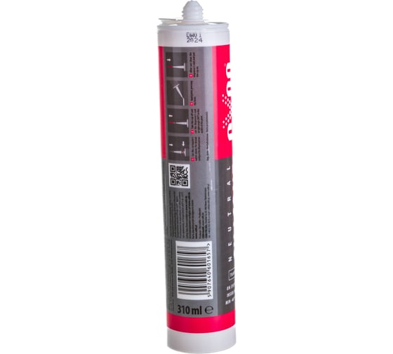 Силиконовый нейтральный герметик CX80 прозрачный 310ML 165