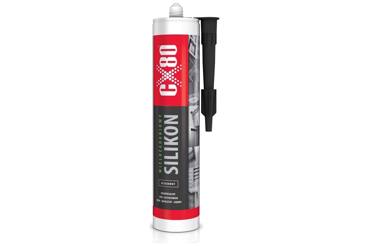 Силиконовый универсальный герметик CX80 прозрачный 310ML 171 - выгодная ...