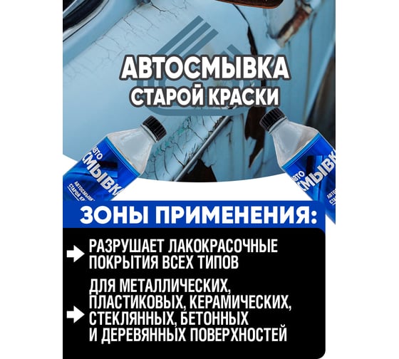 Автосмывка старой краски ПолиКомПласт 500 г PT180400
