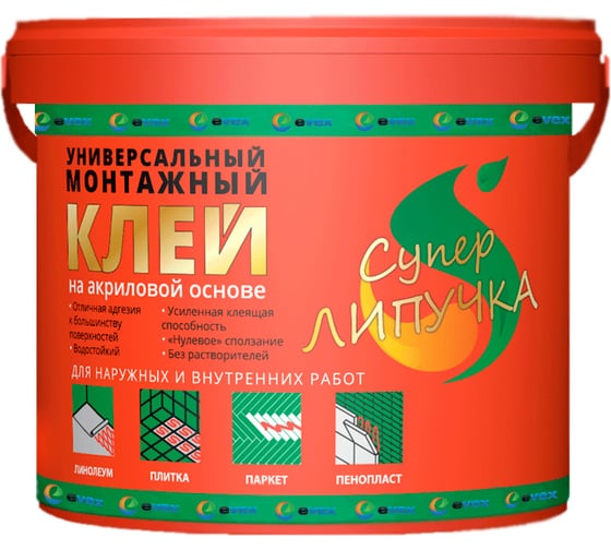Клей Evex Супер-липучка 3 кг 4759