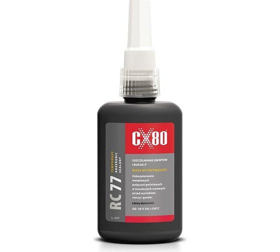 Герметик для крупной резьбы CX80 янтарный RC77 50ML 124 1