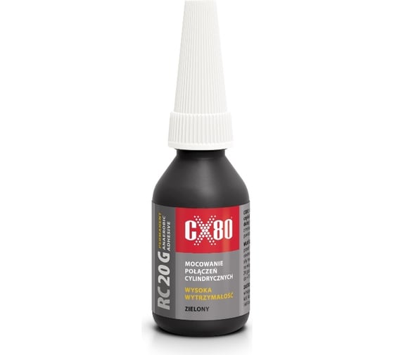 Термостойкий вал-втулочный фиксатор высокой прочности CX80 зеленый RC20G 10ML BLISTER 633