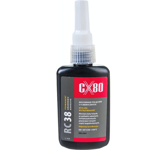 Вал-втулочный фиксатор высокой прочности CX80 RC38 50ML 084