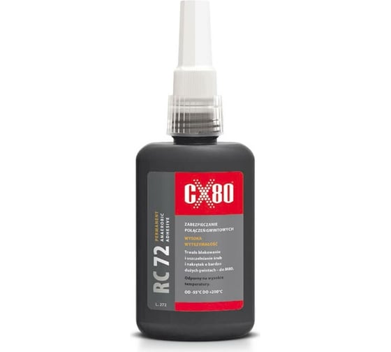 Термостойкий фиксатор резьбы высокой прочности CX80 RC72 50ML 241