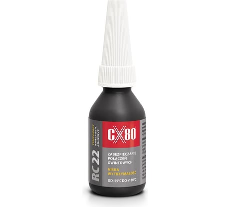 Фиксатор резьбы низкой прочности CX80 фиолетовый RC22 10ML BLISTER 644