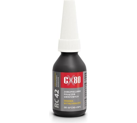 Фиксатор резьбы средней прочности CX80 средней вязкости, синий RC42 10ML BLISTER 422