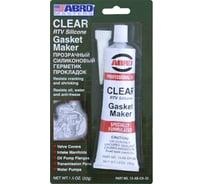 Силиконовый герметик ABRO INDUSTRIES INC Abro Masters прозрачный, 32 г 13-AB-CH-32
