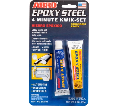 Высокопрочный эпоксидный клей ABRO 57 г ES-509