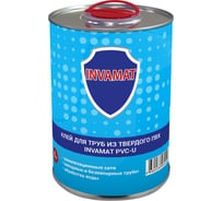 Клей для труб из твердого ПВХ INVAMAT PVC-U банка 1 л 1173