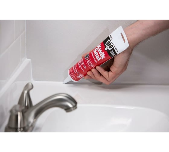 Клей-герметик для кухни и ванной DAP KWIK SEAL 162 мл белый 8001