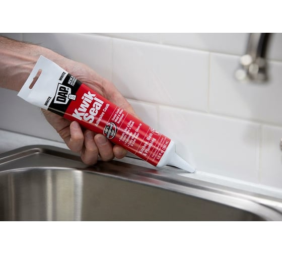 Клей-герметик для кухни и ванной DAP KWIK SEAL 162 мл прозрачный 1018