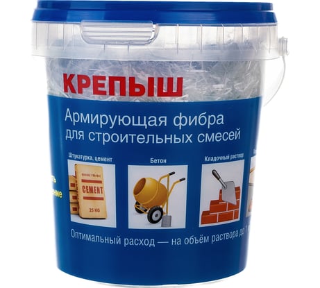 Армирующая фибра Крепыш 500 г Arm-500