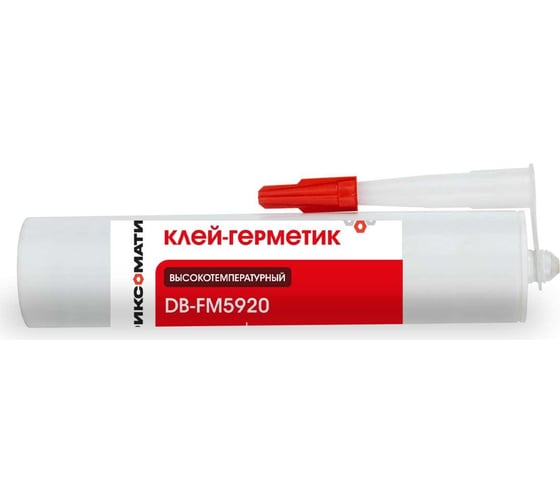 Силиконовый клей-герметик фланцевых соединений высокотемпературный Debever Machining Solutions Фиксоматик DB-FM5920