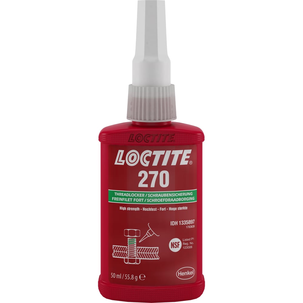 Резьбовой фиксатор высокой прочности Loctite 270 50мл 1335896 ...