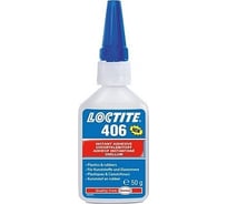 Цианоакрилатный клей для эластомеров и резины Loctite 406 50г 1925293