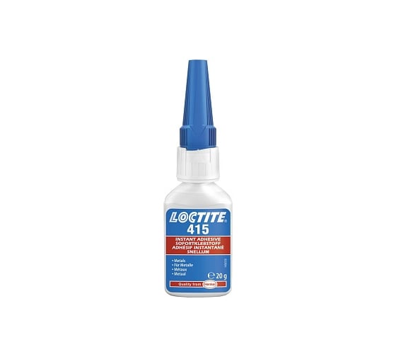 Клей для металлов, резины и пластмасс Loctite 415 20г 1925276