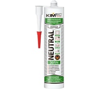 Силиконовый нейтральный герметик KIM TEC N301 бесцветный 280 мл 11613348