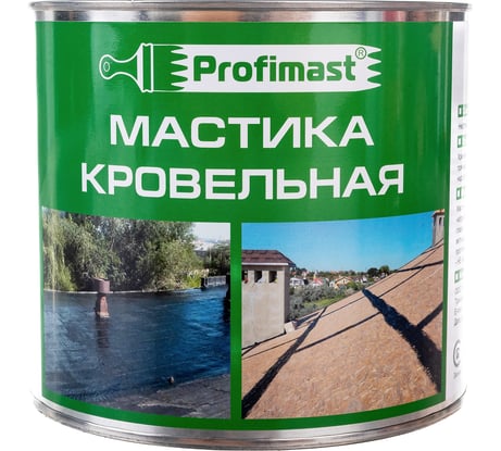 Кровельная мастика Profimast 2 л / 1,8 кг 4607952900592