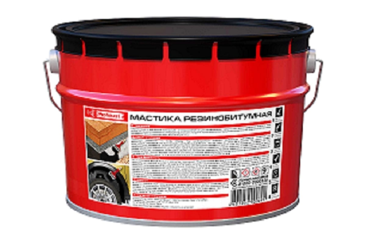 Резинобитумная мастика Profimast 10 л / 9 кг 4607952900691 - выгодная ...
