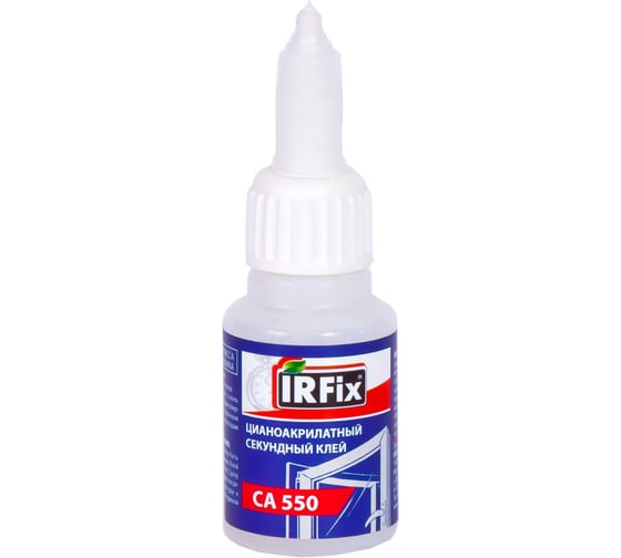Цианоакрилатный секундный клей IRFIX CA - 550 20 гр 20087