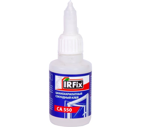 Цианоакрилатный секундный клей IRFIX CA - 550 50 гр 20089