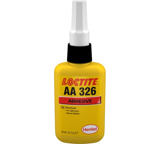 Конструкционный акриловый клей активаторной полимеризации Loctite 326 AA BO 50мл 142445