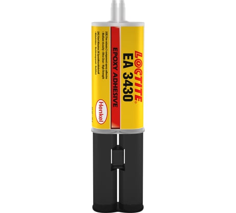 Быстроотверждаемый прозрачный эпоксид Loctite 3430 EA двухкомпонентный шприц, 24мл 242865