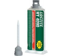 Универсальный прочный структурный клей общего назначения (требуется дозатор и пистолет) Loctite 4090 HY CR прозрачный, 50г 2113520