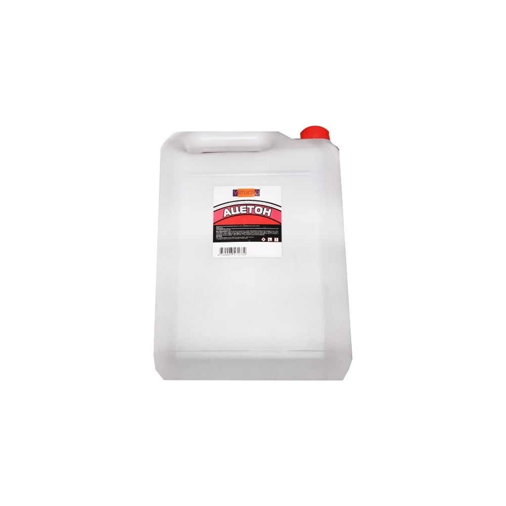 Ацетон VIRTUOSO 5л тех. 586220 - выгодная цена, отзывы, характеристики ...