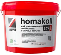 Клей для коммерческих ПВХ покрытий Homakoll 149 PROF 3,5 кг, водно-дисперсионный 4680136700638 33152322