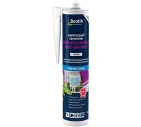 Акриловый моментальный герметик BOSTIK Wet-on-wet белый, 310 мл 12012272