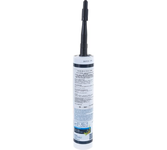 Печной герметик BOSTIK HEAT SEAL 1200 С черный, 0.3 л 30860225