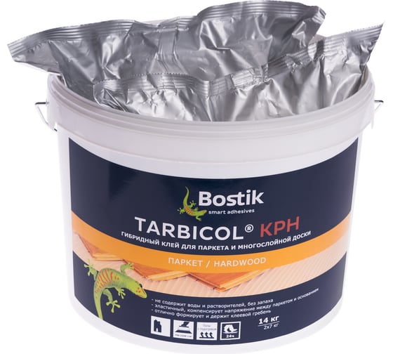 Гибридный клей для многослойного паркета BOSTIK TARBICOL KPH, 14 кг