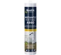 Акриловый герметик BOSTIK A980 INSTANTLY PAINTABLE белый, 300 мл 12013773