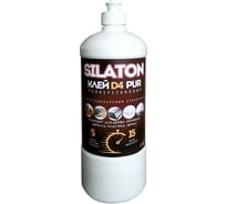 Клей SILATON PUR D4 5.15 Профессиональный столярный, полиуретановый для дерева, 1 кг PURD405.15/1