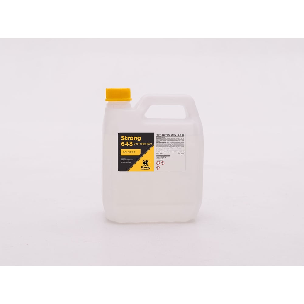 Растворитель Нефтехимик STRONG 648 3 л 648С3000 - выгодная цена, отзывы ...