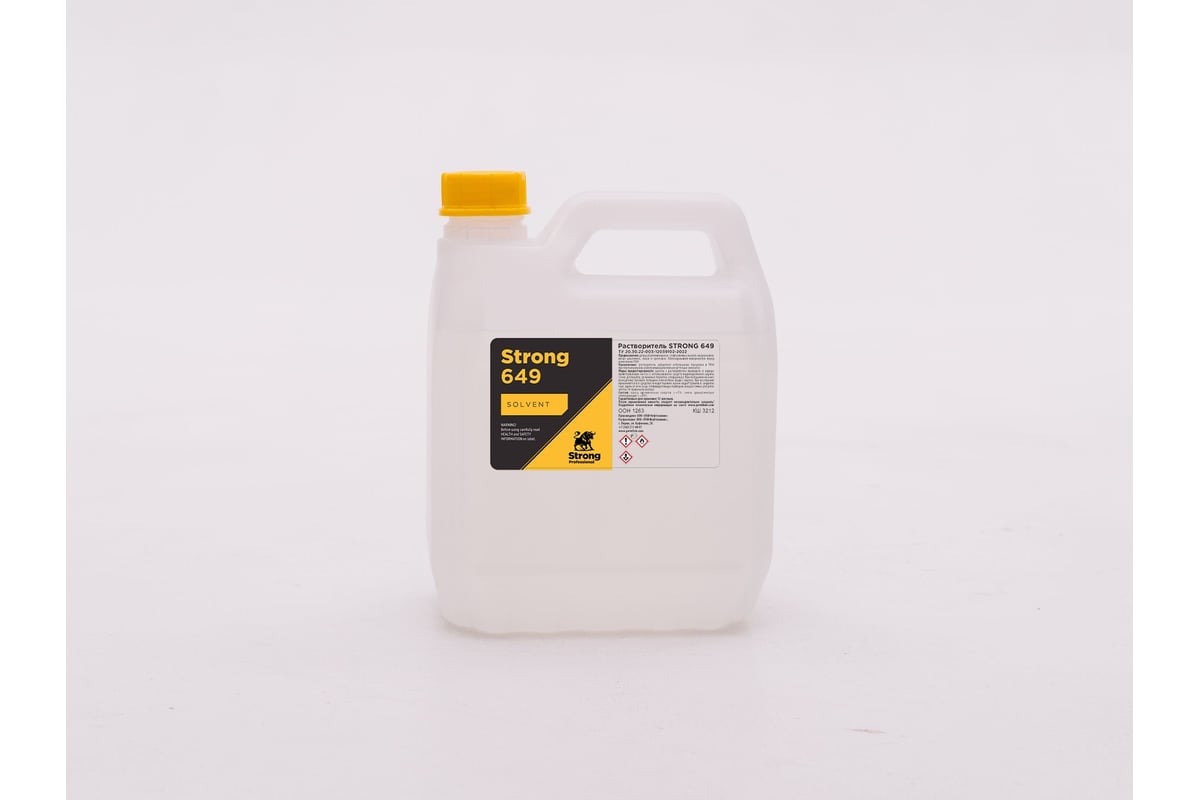 Растворитель Нефтехимик STRONG 649 3 л 649С3000 - выгодная цена, отзывы ...