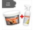 Строительный набор DEFENCE CHEMICALS из 2 предметов: затирка эпоксидная C125 (графит) 1 кг + очиститель эпоксидных остатков 500 мл EZ_125-1_2 1