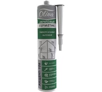 Высокоэластичный герметик Акцент 106 бытовой, белый, картридж 00094023