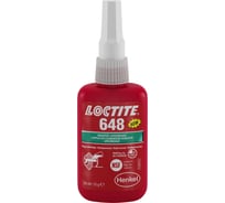 Вал-втулочный фиксатор Loctite 648 высокотемпературный, быстроотверждаемый 50мл 1804977 16356014